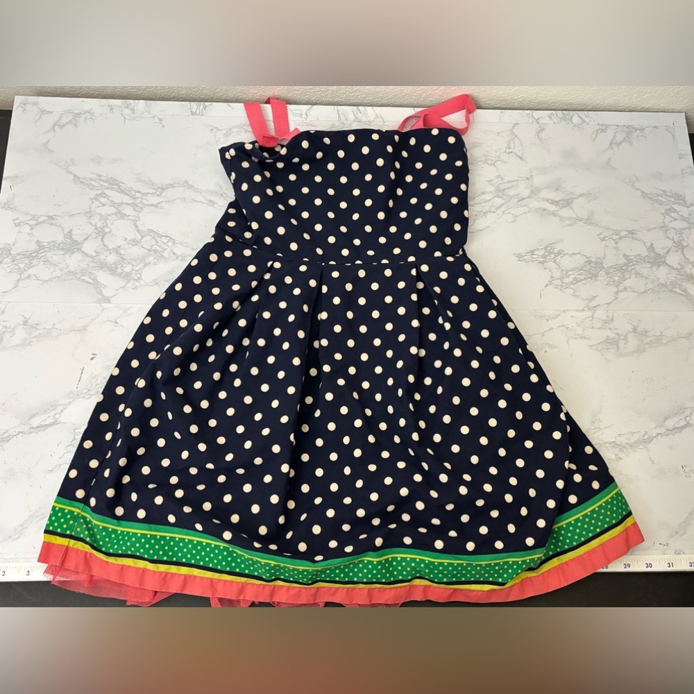Gap Kids Girls Spring Easter Cottage Slip Dress L 10 Lined Spag Strap​